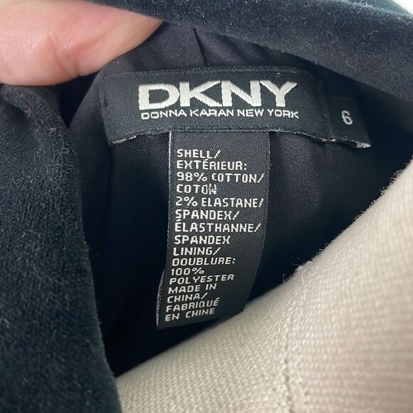 Dkny Black Velvet Blazer Jacket - Picture 6 of 6
